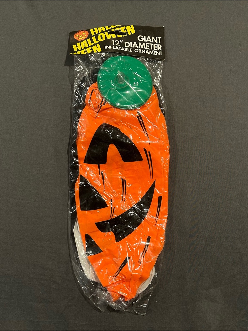 Vintage 1990 Artmark Giant Inflatable Halloween Jack O Lantern Ornament